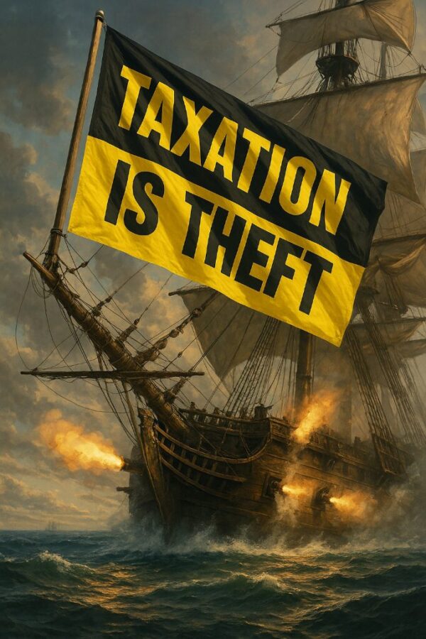 Taxation is Theft Flag - Image 9