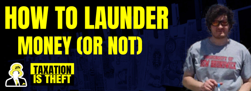 how to launder money