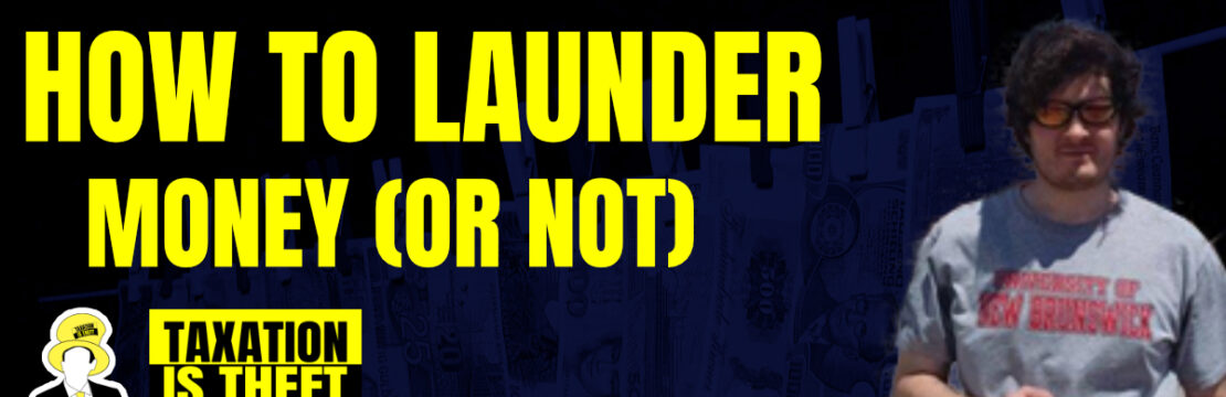 how to launder money