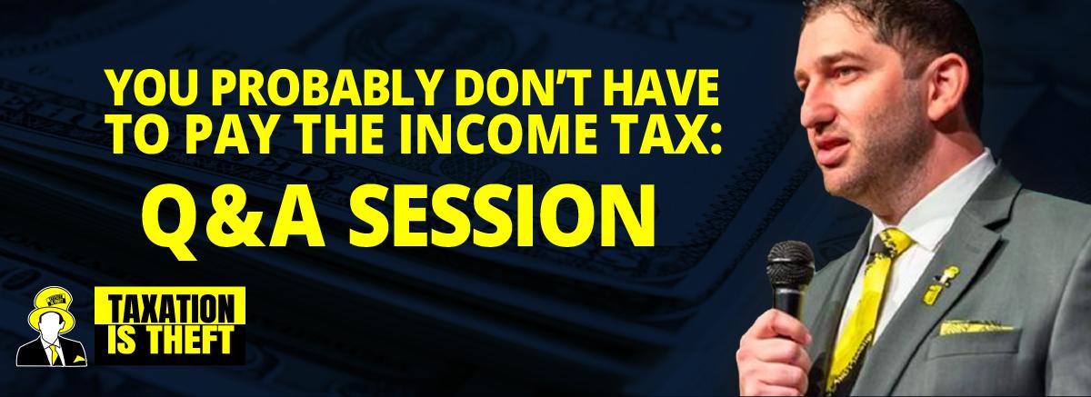 Podcast Header Ckub House Episodes You probably dont have to pay the income tax QA Session