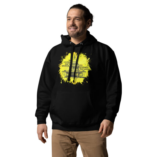 Taxation Is Theft – The System Isn’t Broken Hoodie - Image 5