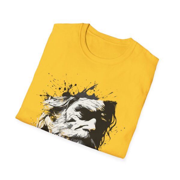 "End the USPS" Lysander Spooner Tee – Rebel Mail Edition - Soft Gold - Image 3