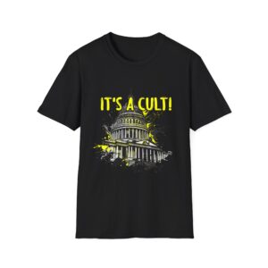 It's A Cult! Tee - Soft Black