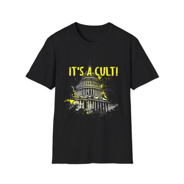 It's A Cult! Tee - Soft Black