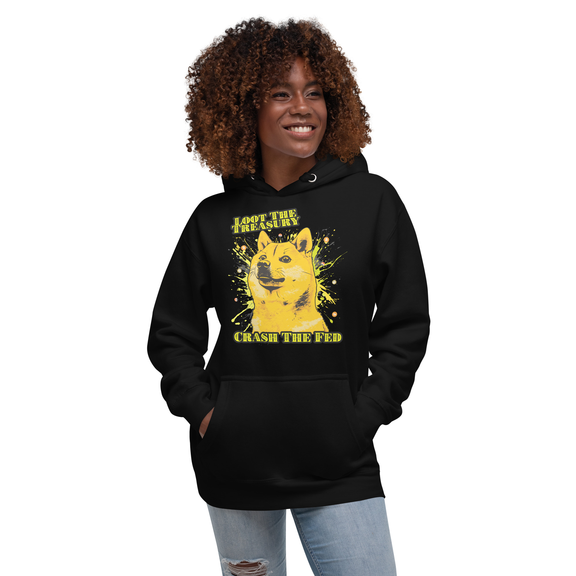 Loot the Treasury, Crash the Fed Shirt – Meme-Driven Mayhem - Image 7