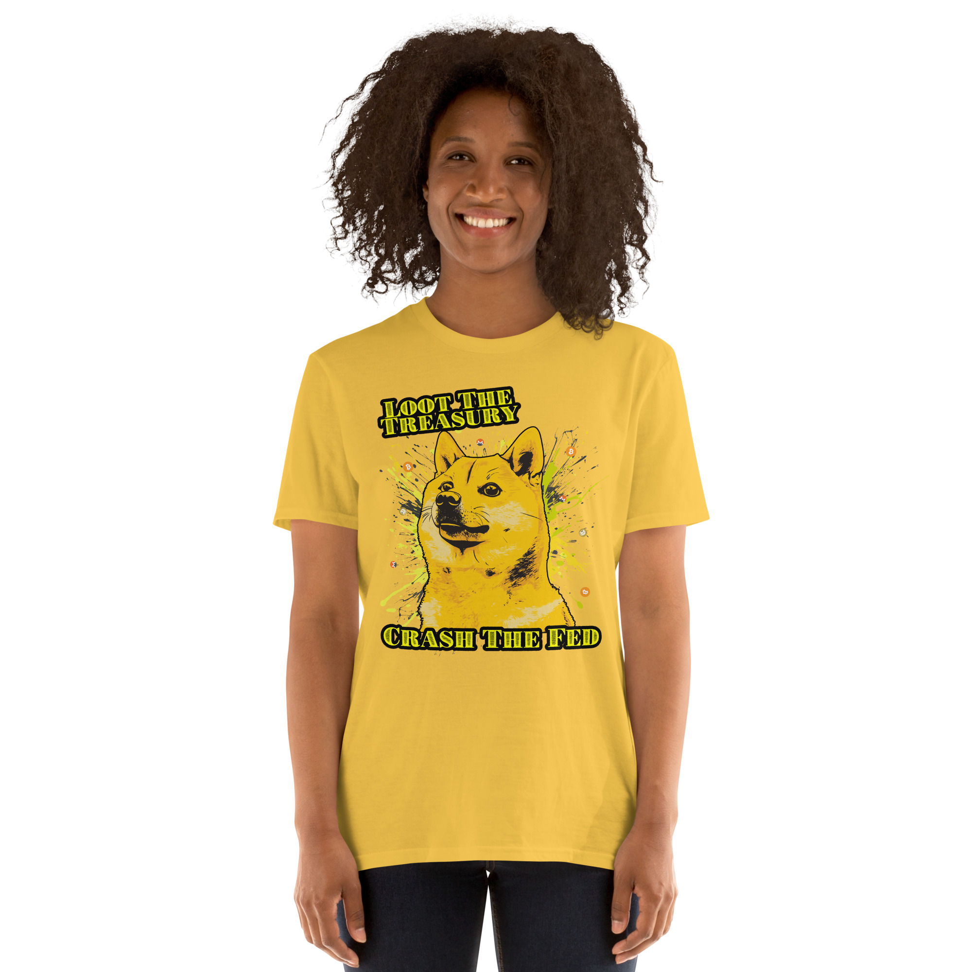 Loot the Treasury, Crash the Fed Shirt – Meme-Driven Mayhem - Soft - Image 12