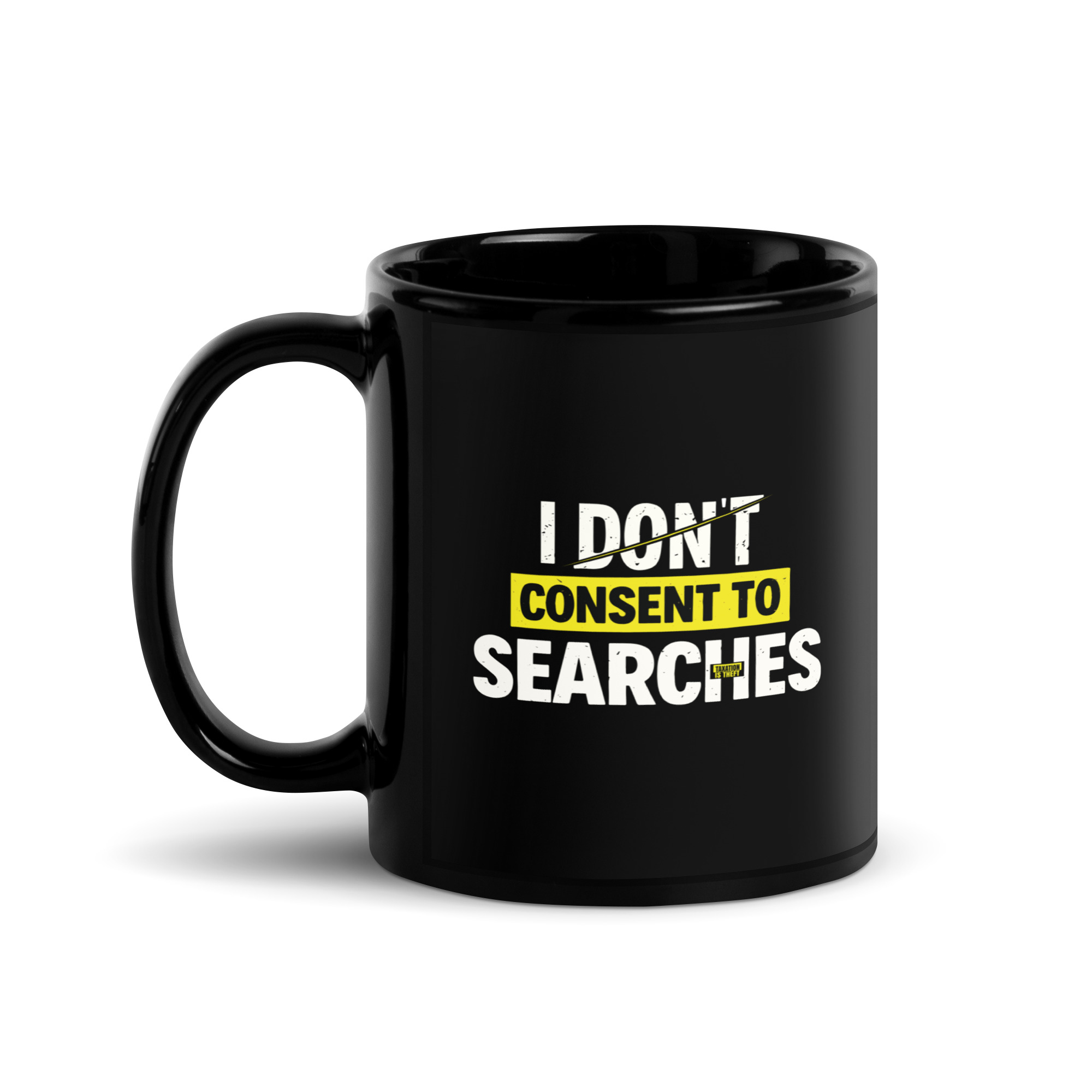 i don't answer questions i don't consent to searches mug