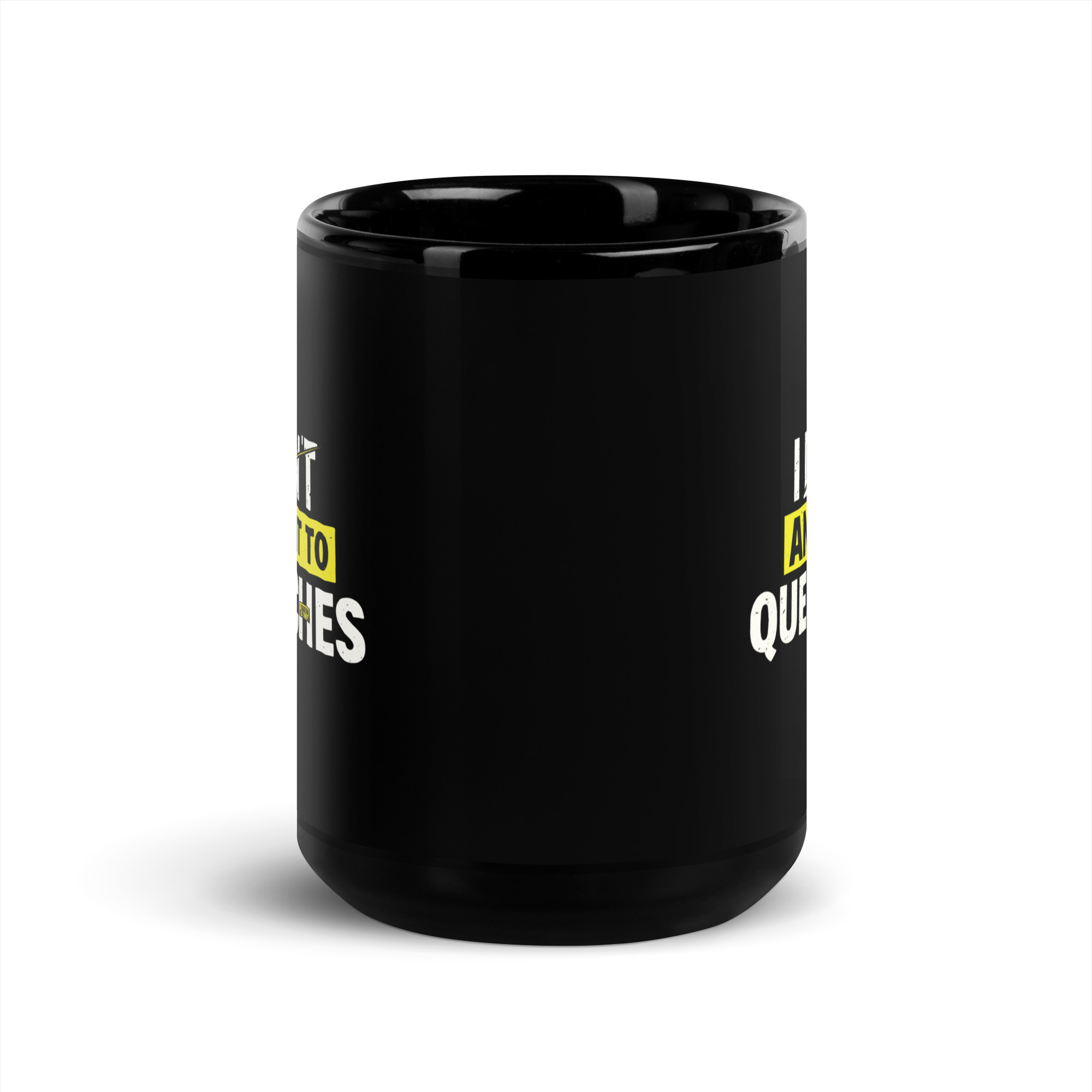 i don't answer questions i don't consent to searches mug