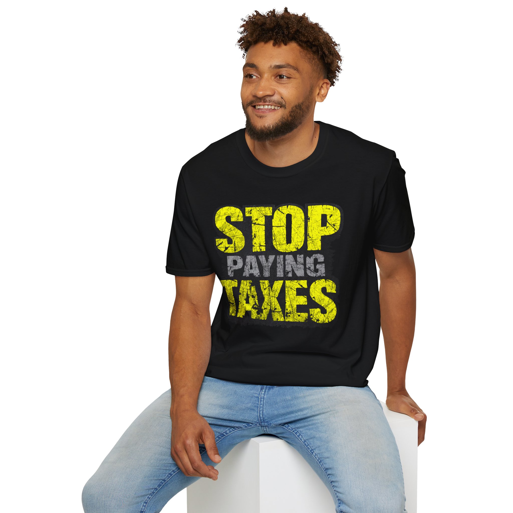 Stop Paying Taxes Tee - Soft - Image 2