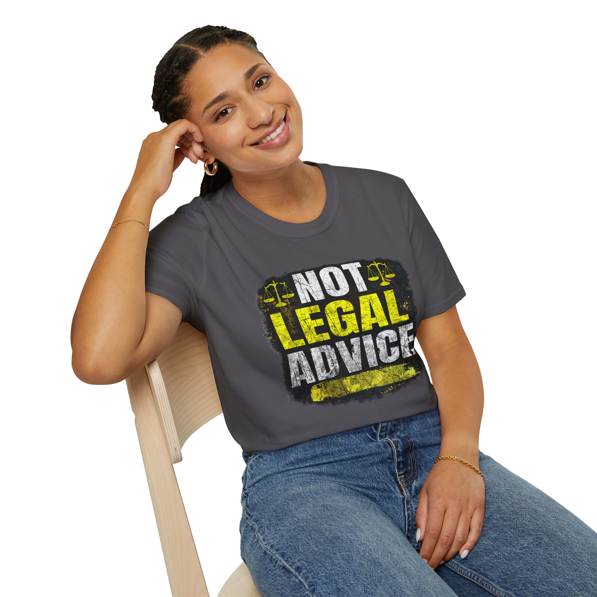 Not Legal Advice Tee - Soft - Image 4